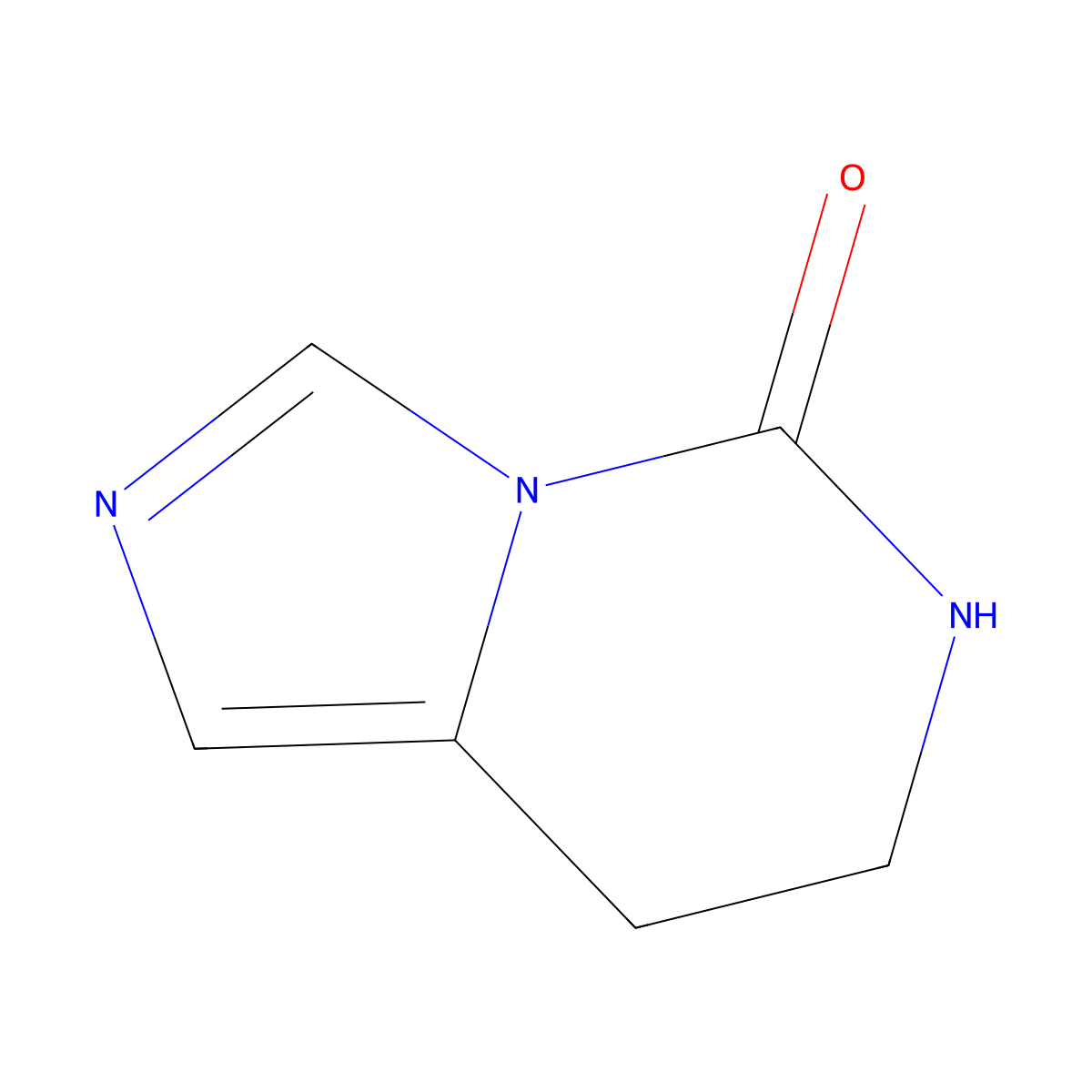 5H,6H,7H,8H-imidazo(1,5-c)pyrimidin-5-one molecular structure, CAS 14509-66-1