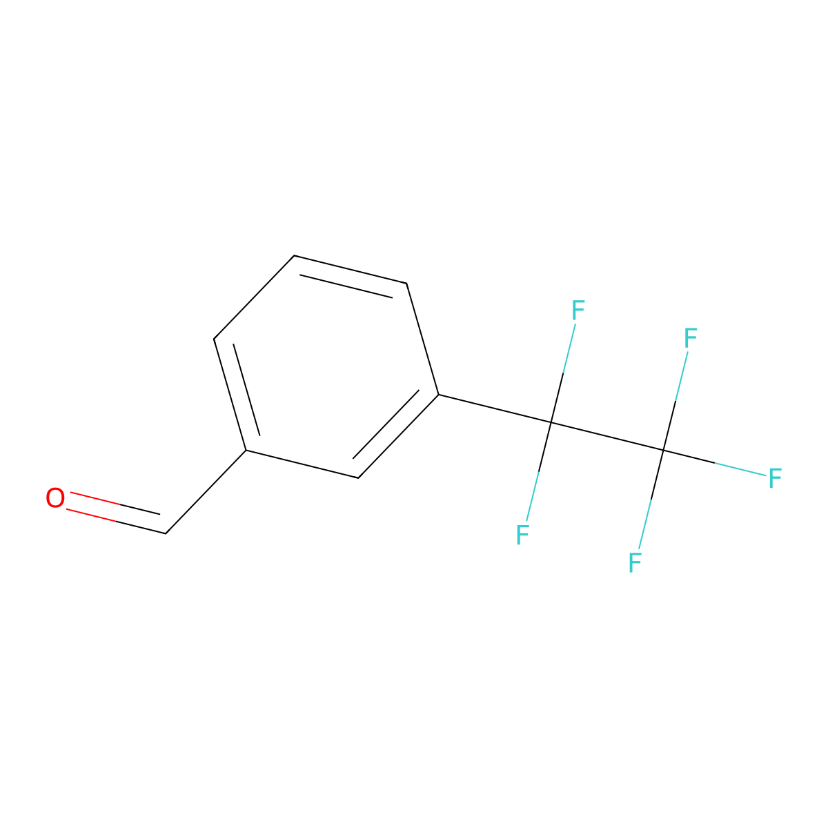 3-(Pentafluoroethyl)benzaldehyde molecular structure, CAS 1450909-97-3