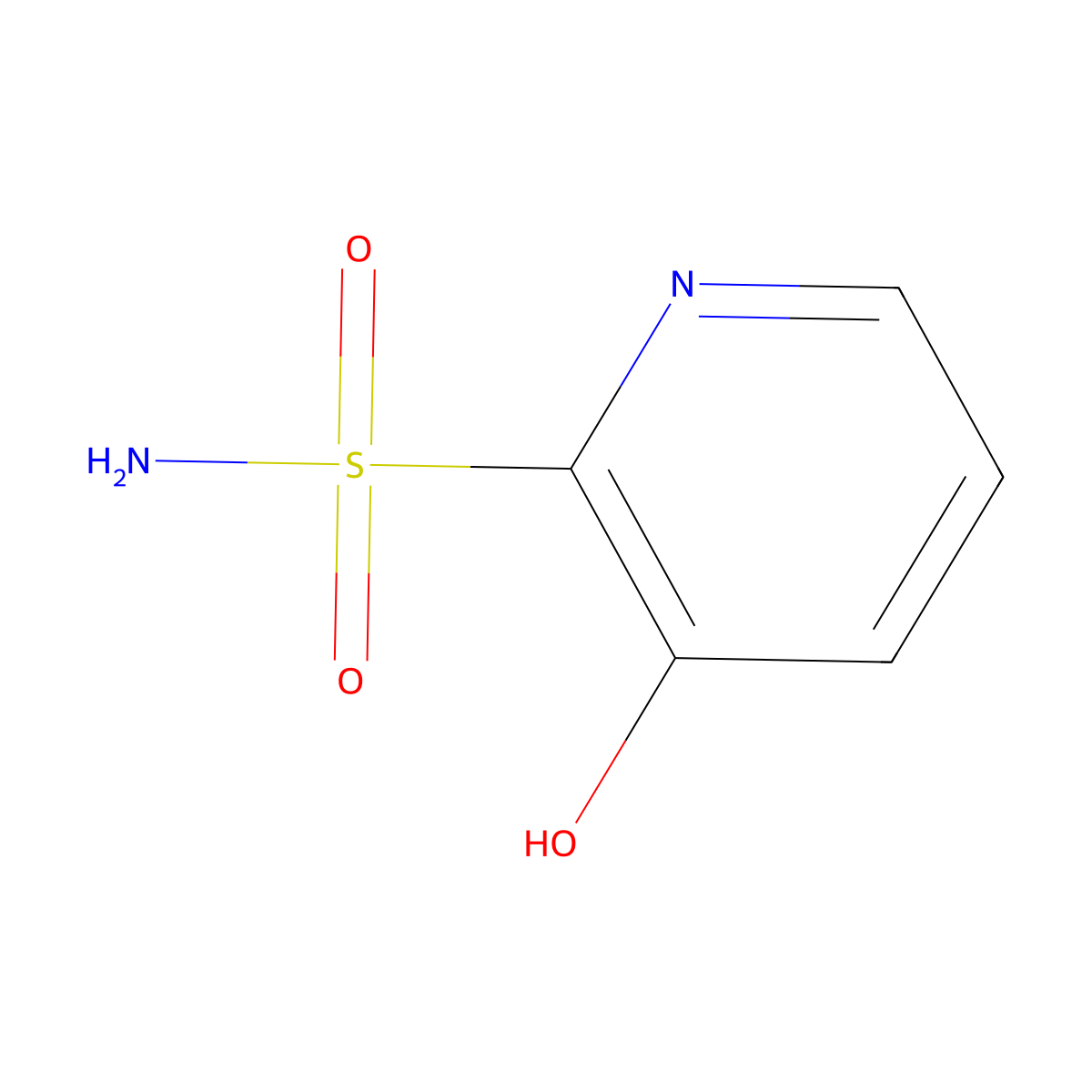 3-Hydroxypyridine-2-sulfonamide molecular structure, CAS 145099-44-1