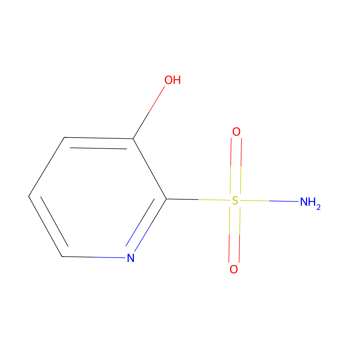 3-Hydroxypyridine-2-sulfonamide molecular structure, CAS 145099-44-1