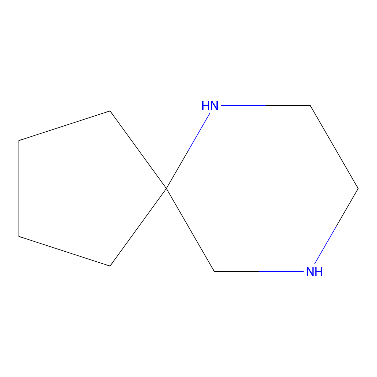 6,9-Diazaspiro[4.5]decane molecular structure, CAS 145122-55-0
