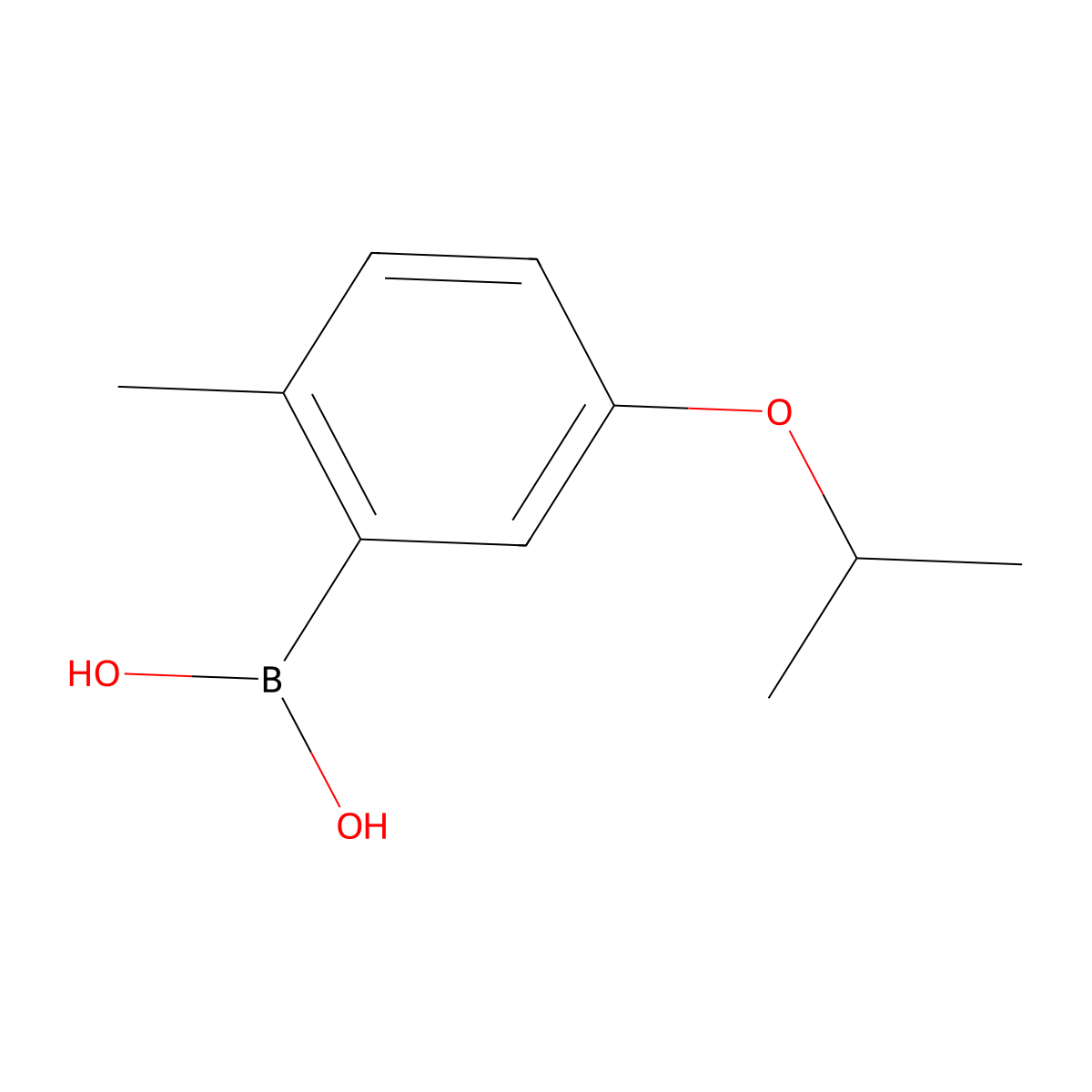 5-Isopropoxy-2-methylphenylboronic acid molecular structure, CAS 1451390-99-0