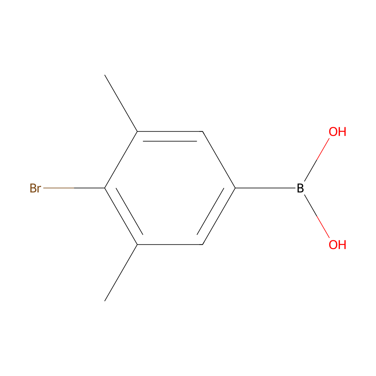 4-Bromo-3,5-dimethylphenylboronic acid molecular structure, CAS 1451391-45-9