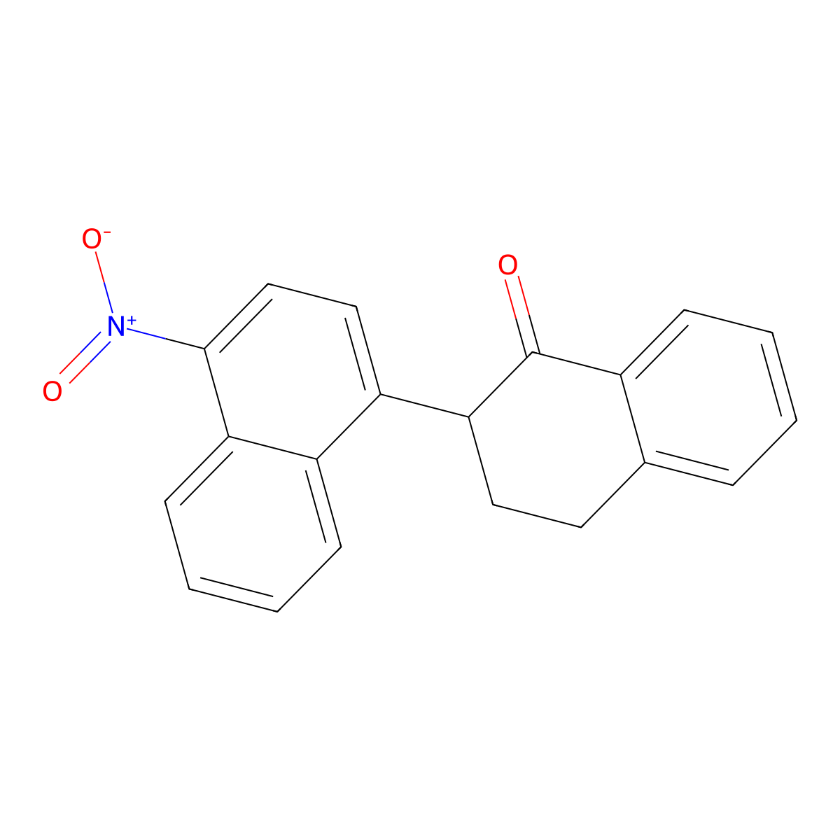 4-Nitro-3',4'-dihydro-[1,2'-binaphthalen]-1'(2'H)-one molecular structure, CAS 1451449-47-0