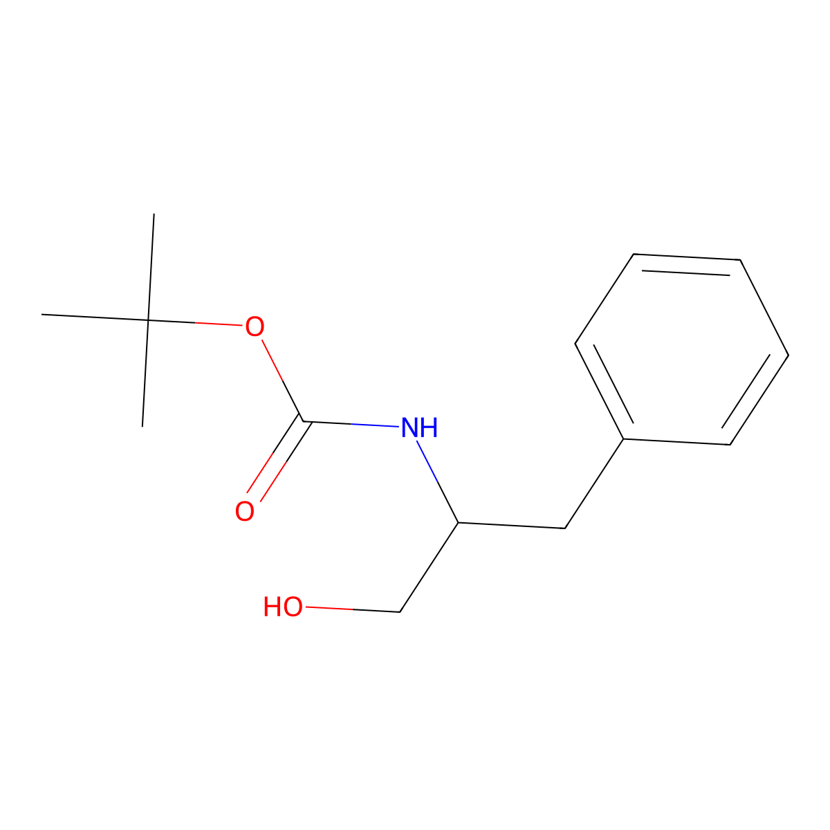 N-Boc-DL-phenylalaninol molecular structure, CAS 145149-48-0