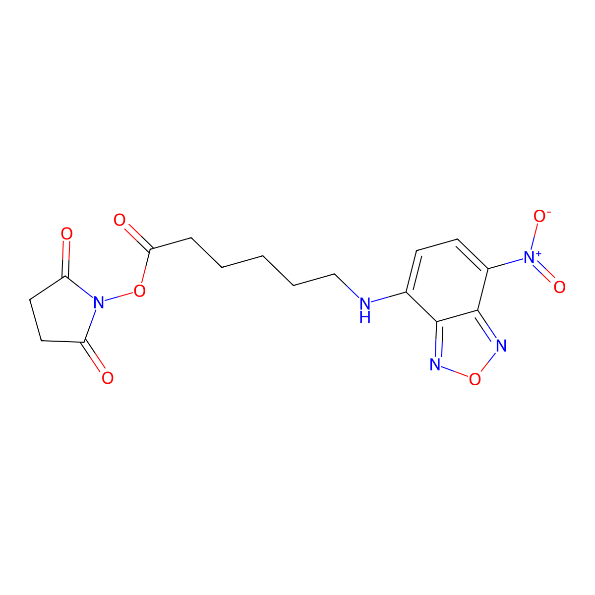 Nbd-X, SE molecular structure, CAS 145195-58-0
