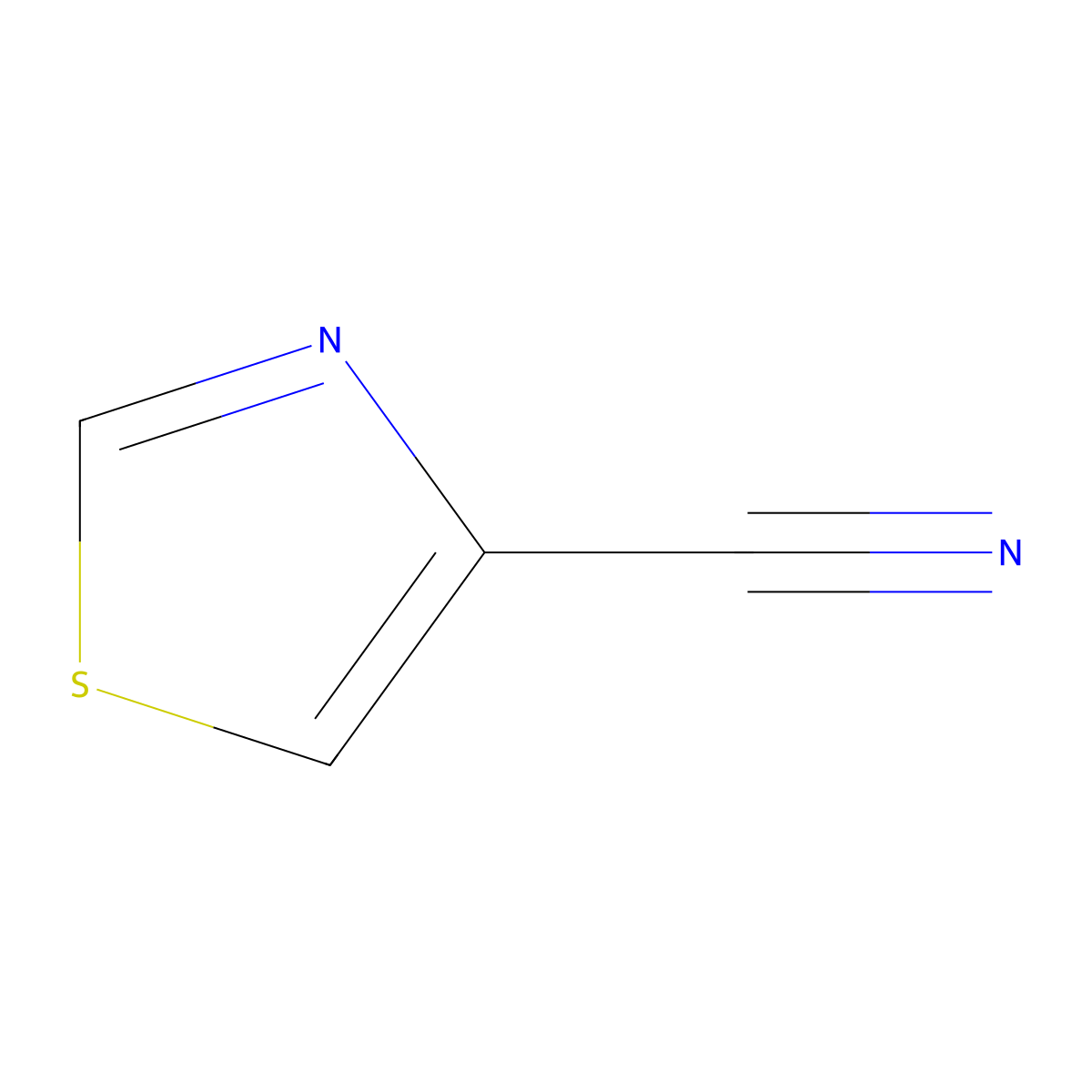 4-Cyanothiazole molecular structure, CAS 1452-15-9