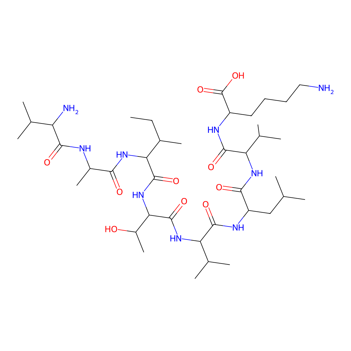 Calcium-likepeptide molecular structure, CAS 145224-99-3
