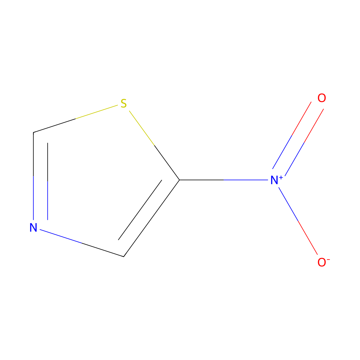5-Nitrothiazole molecular structure, CAS 14527-46-9