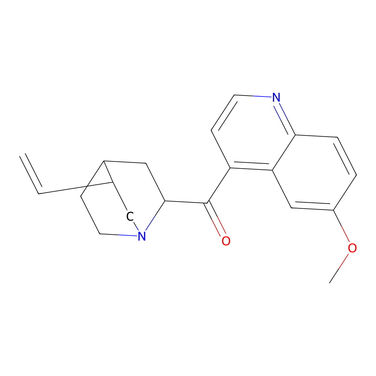 Quinidinone molecular structure, CAS 14528-53-1