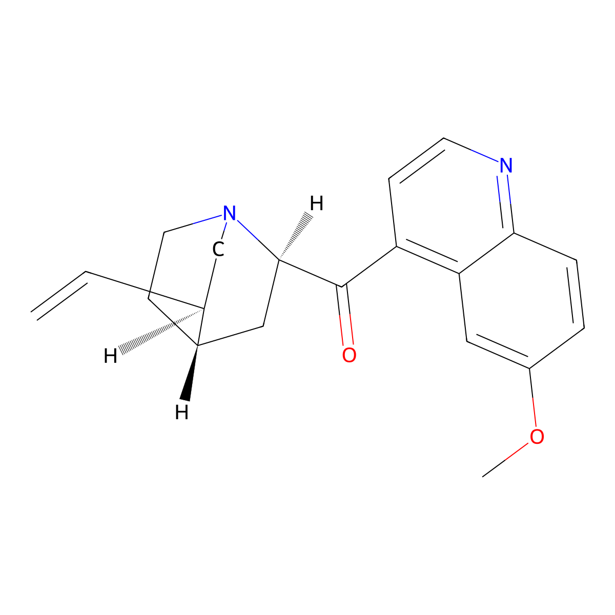 Quinidinone molecular structure, CAS 14528-53-1