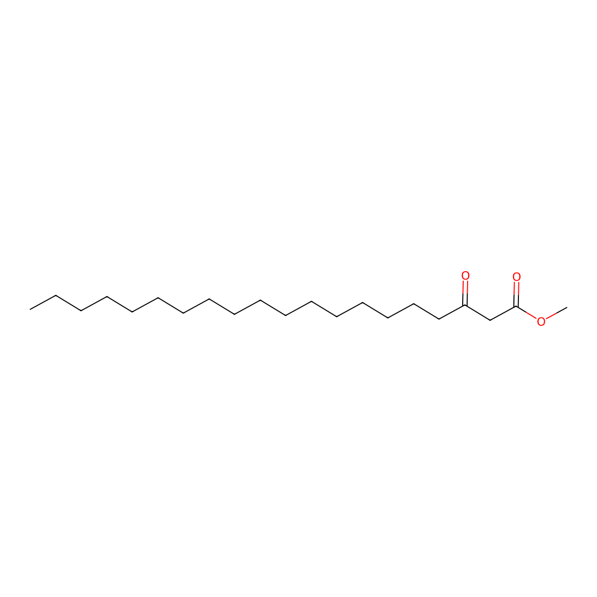 Methyl 3-oxoicosanoate molecular structure, CAS 14531-35-2
