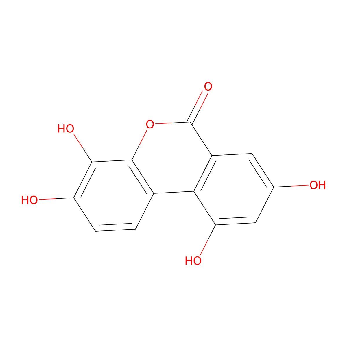 Urolithin E molecular structure, CAS 1453297-45-4