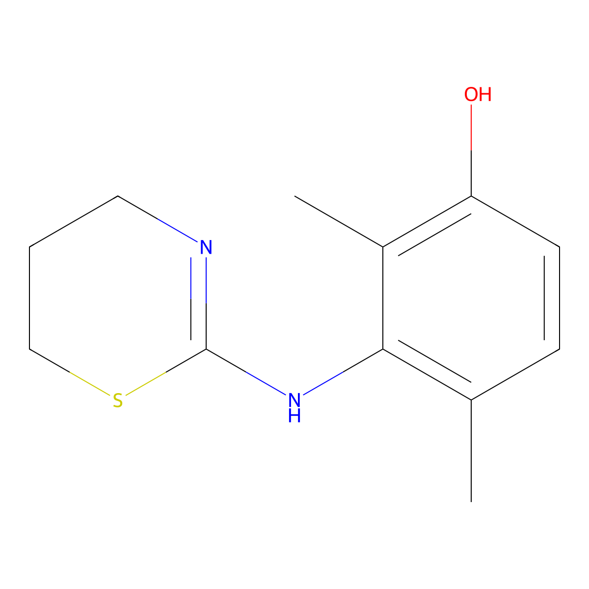 3-Hydroxy Xylazine molecular structure, CAS 145356-33-8