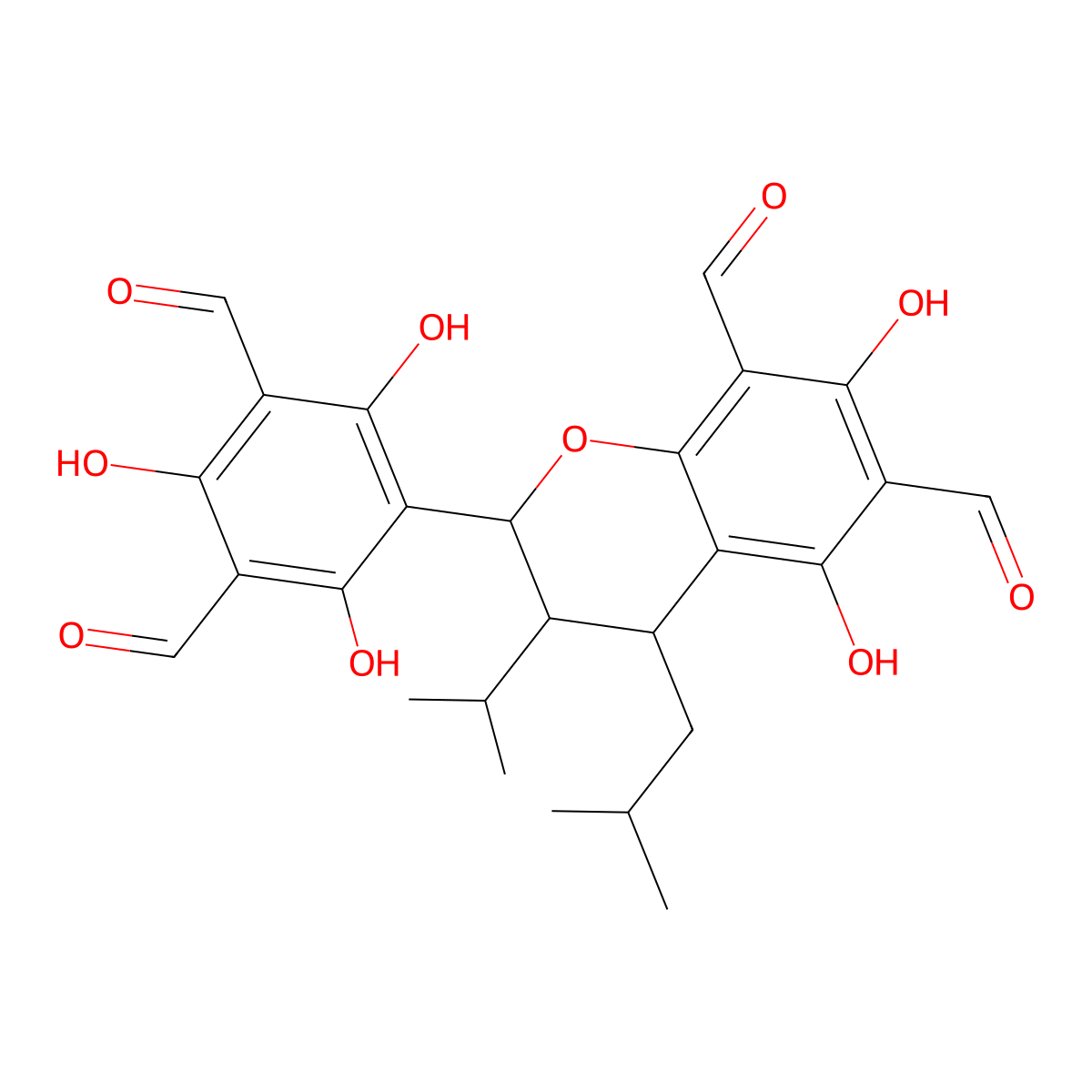 Sideroxylonal A molecular structure, CAS 145382-68-9