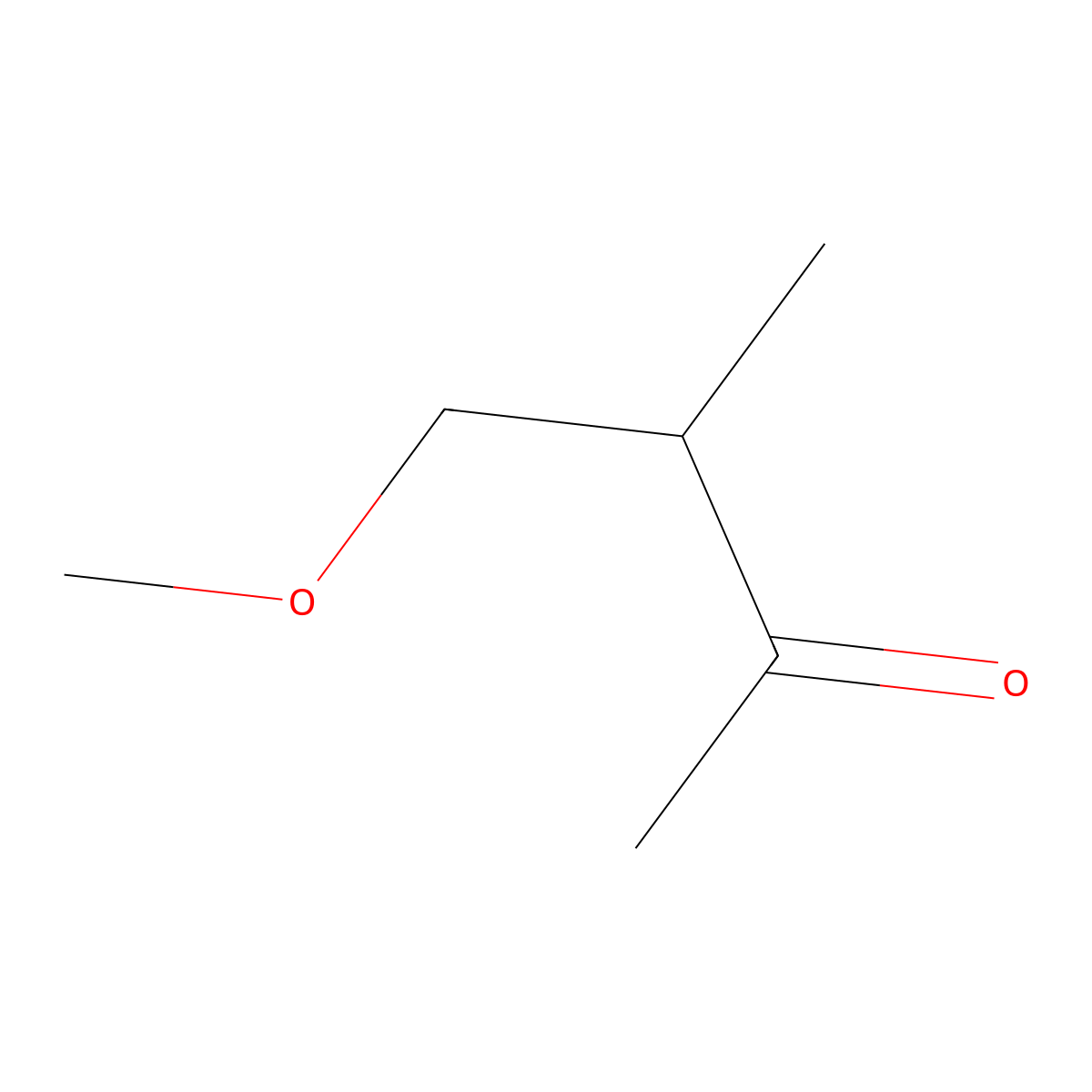 4-Methoxy-3-methylbutan-2-one molecular structure, CAS 14539-67-4
