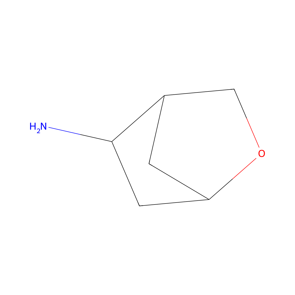 2-Oxabicyclo[2.2.1]heptan-5-amine molecular structure, CAS 1453906-19-8