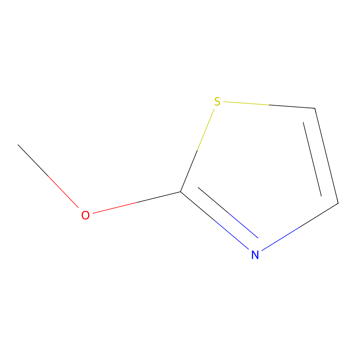 2-Methoxythiazole molecular structure, CAS 14542-13-3