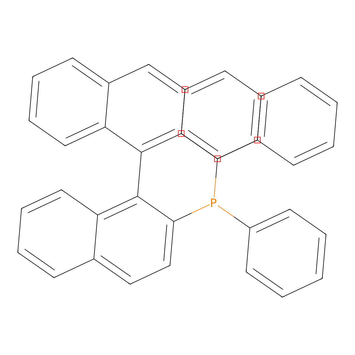 (S)-[2'-Benzyl-[1,1'-binaphthalen]-2-yl]diphenylphosphine molecular structure, CAS 1454319-47-1