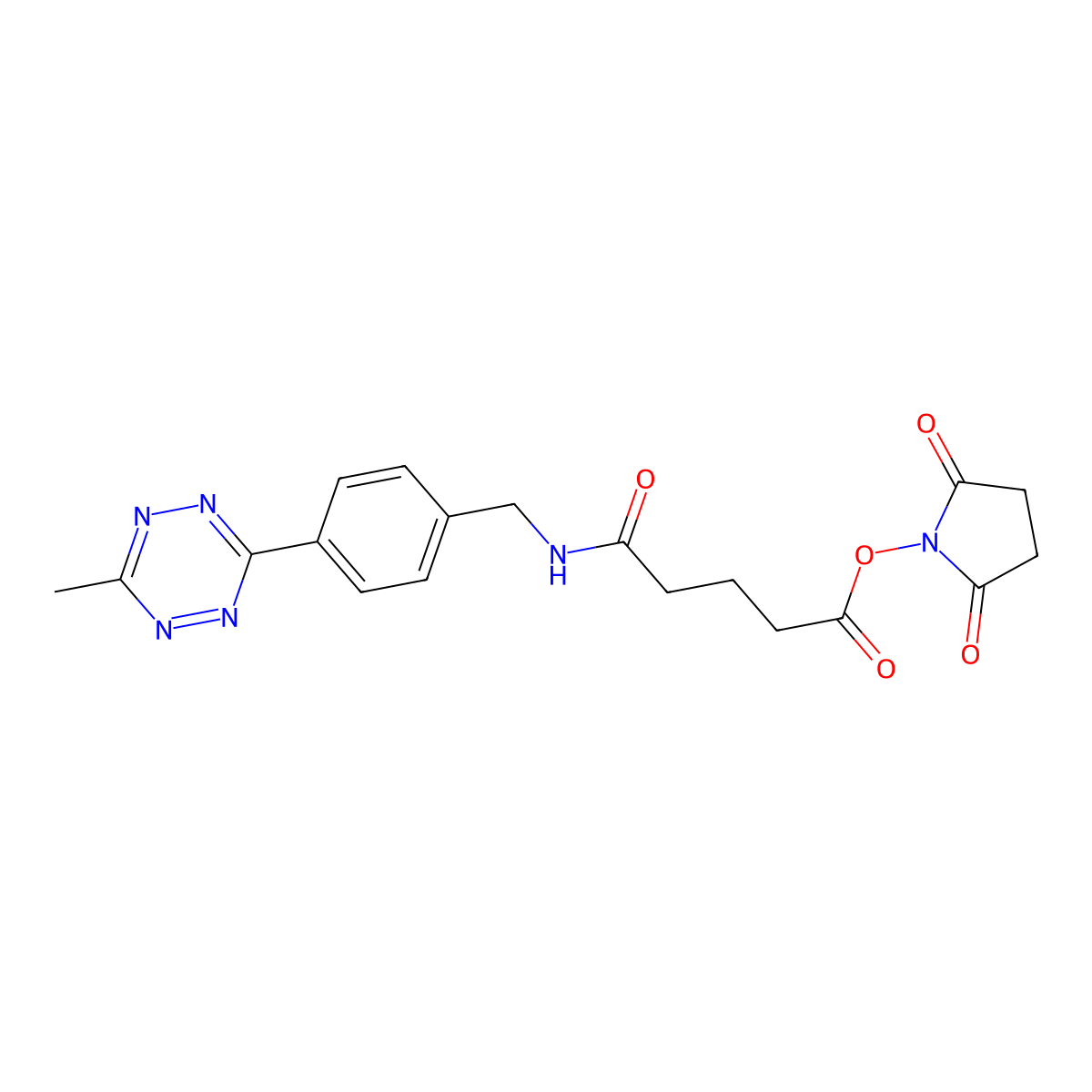 Bz-(Me)Tz-NHS molecular structure, CAS 1454558-58-7