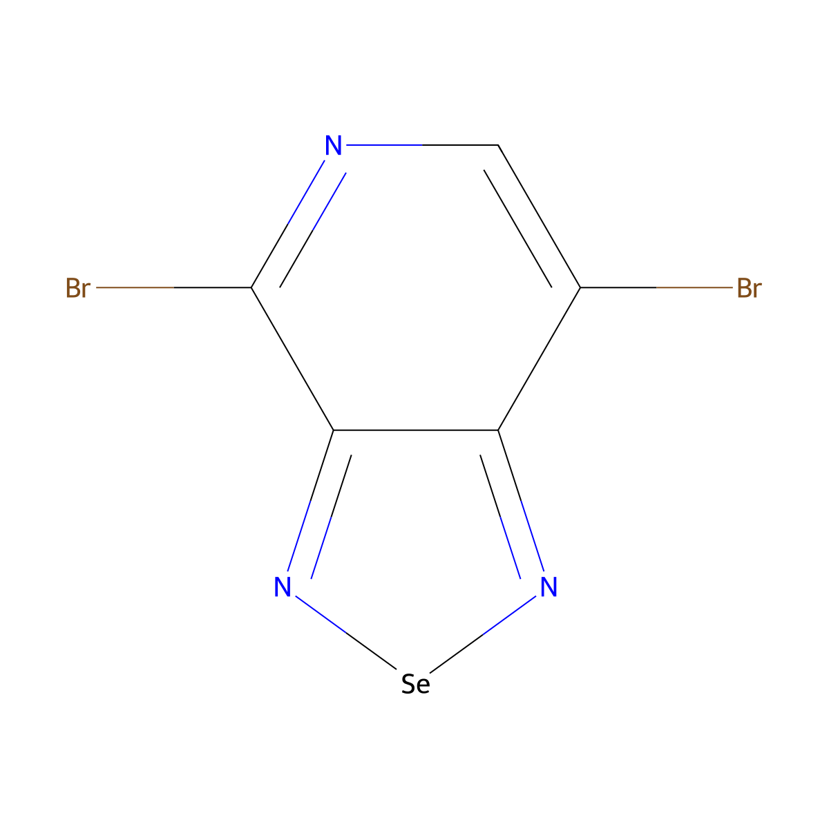 4,7-Dibromo-[1,2,5]selenadiazolo[3,4-c]pyridine molecular structure, CAS 1454601-12-7