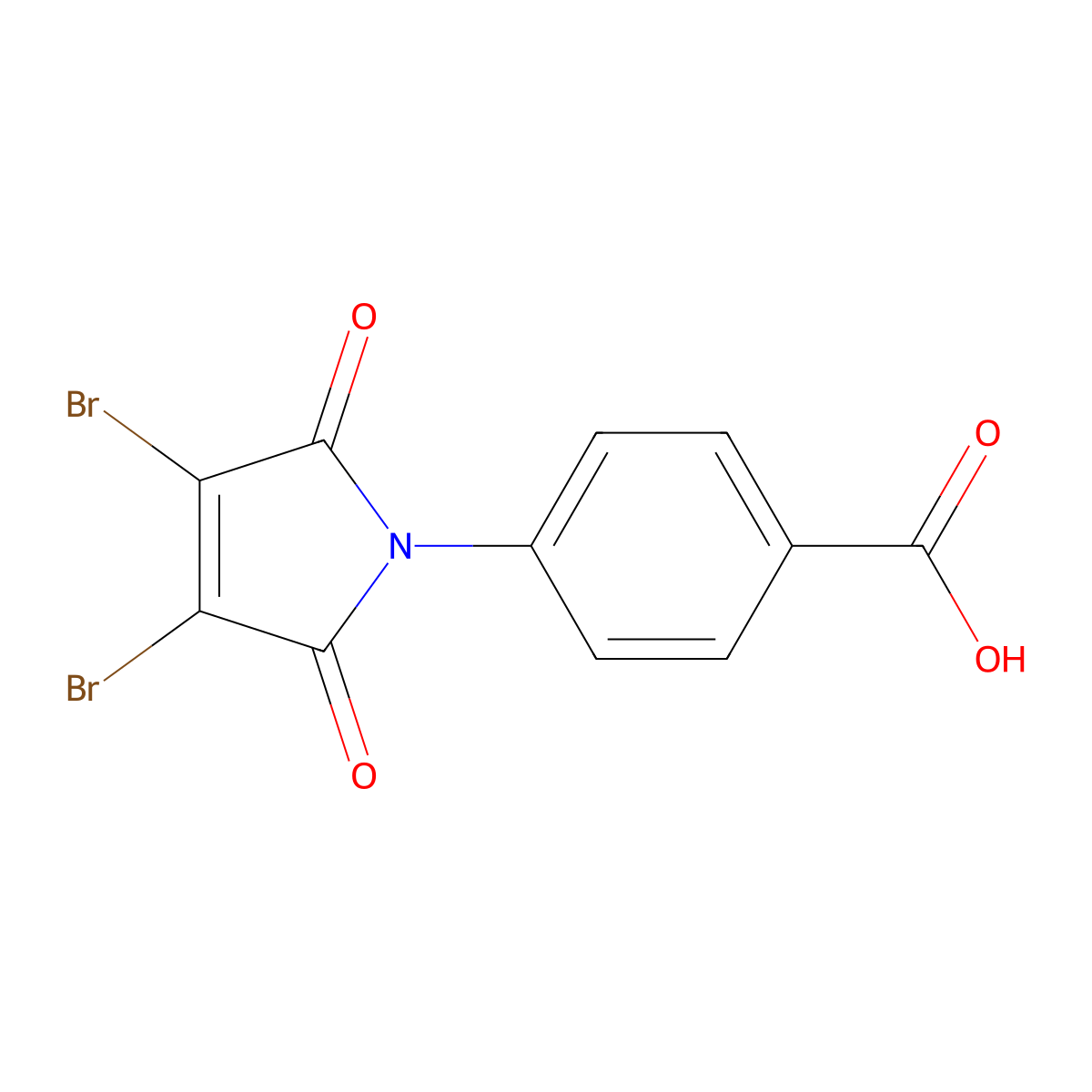 Pbenz-dbrmd molecular structure, CAS 1454662-41-9