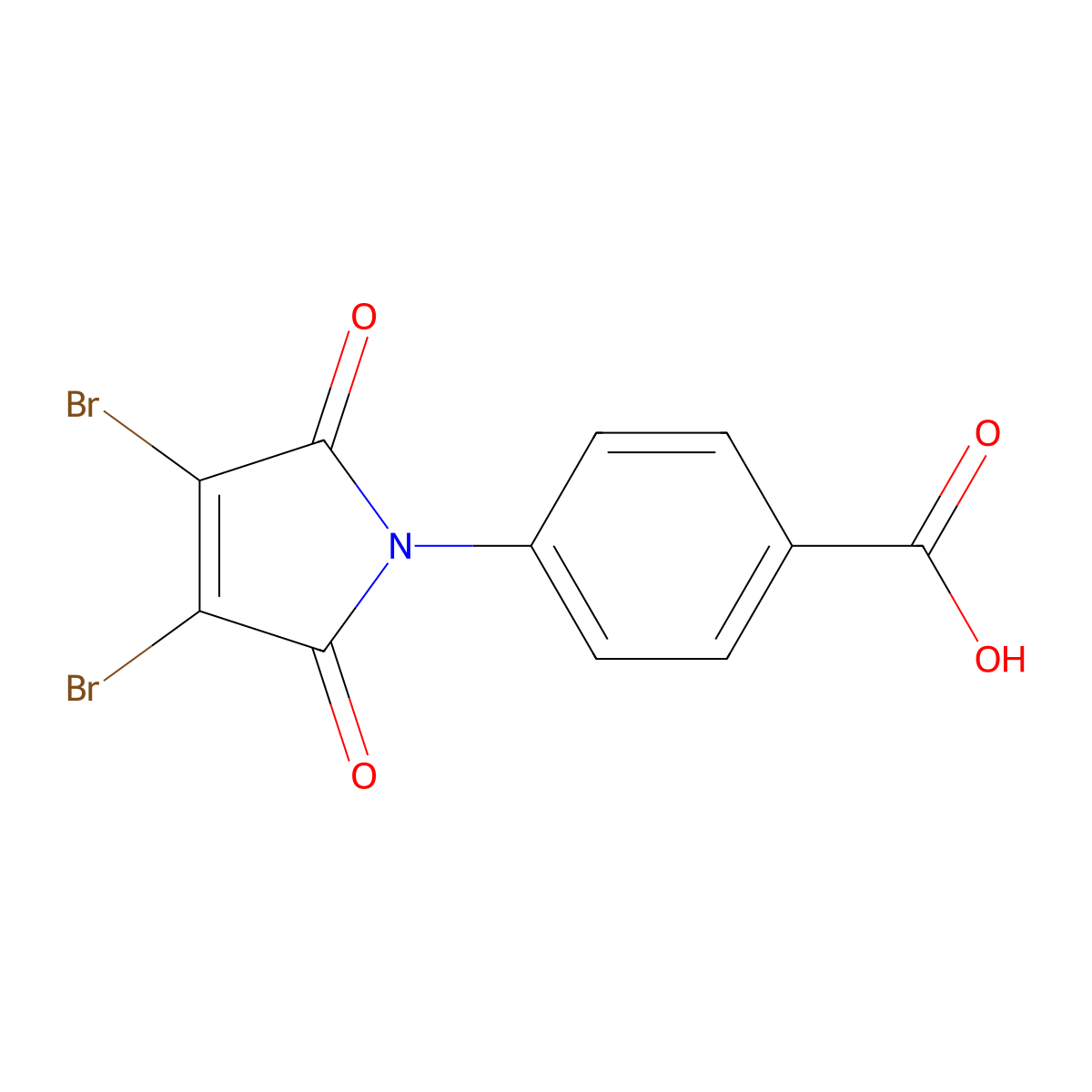 Pbenz-dbrmd molecular structure, CAS 1454662-41-9