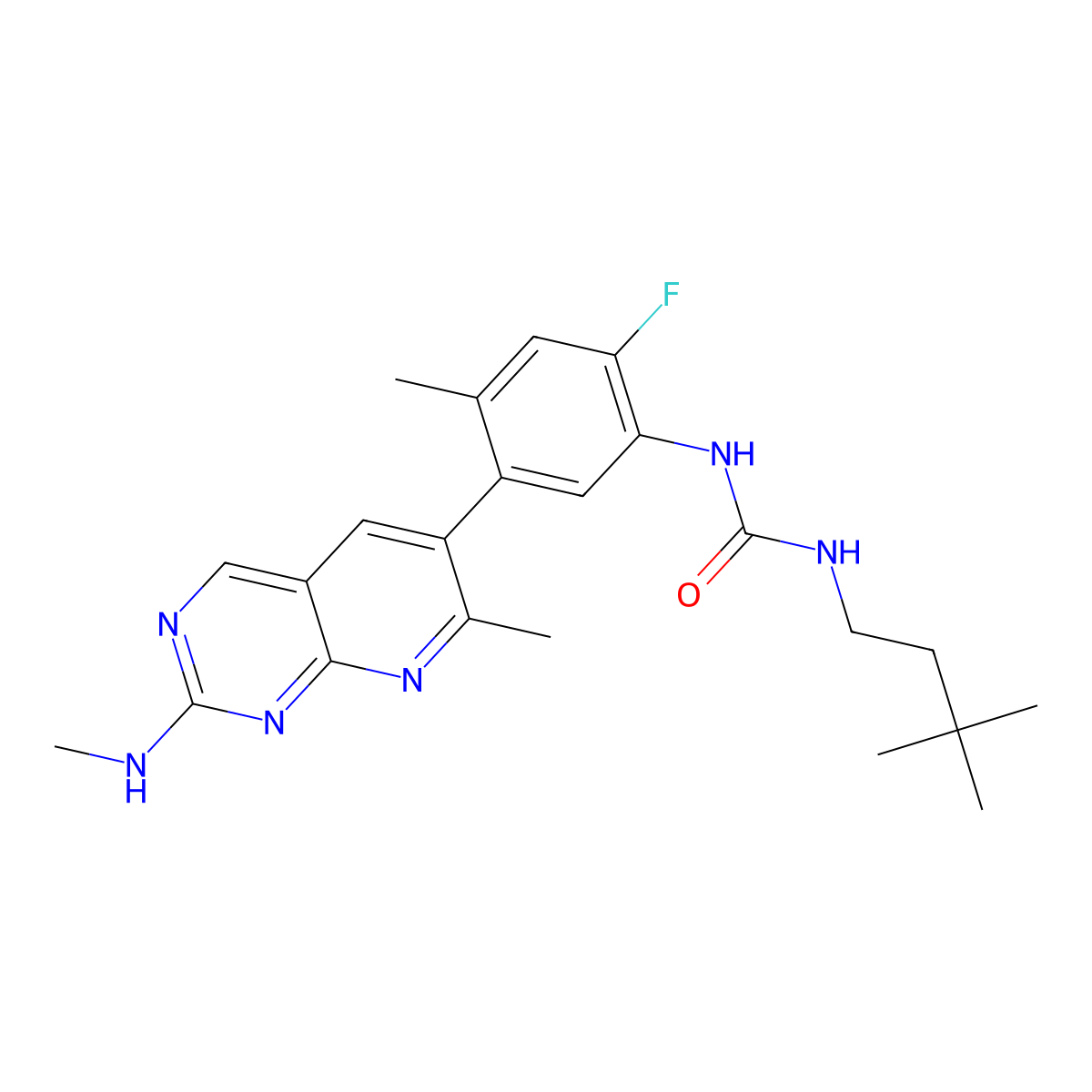 Ly-3009120 molecular structure, CAS 1454682-72-4