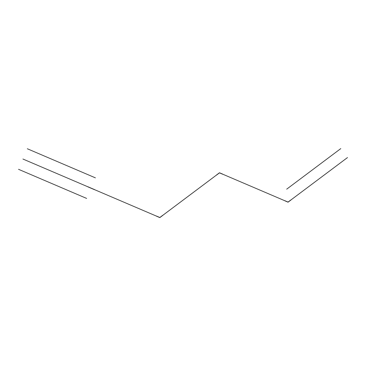 1-Hexen-5-yne molecular structure, CAS 14548-31-3