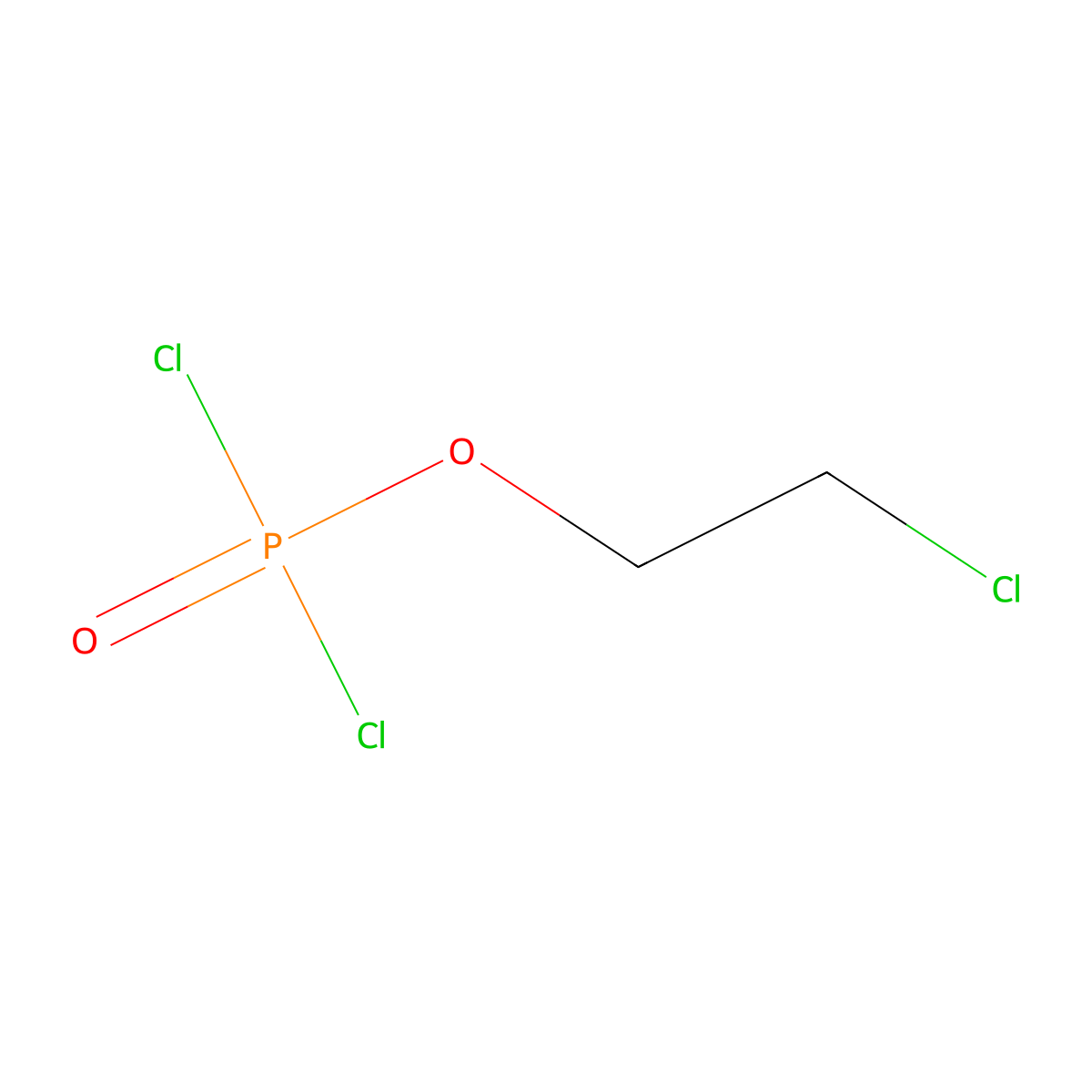 2-Chloroethylphosphoryl Dichloride molecular structure, CAS 1455-05-6