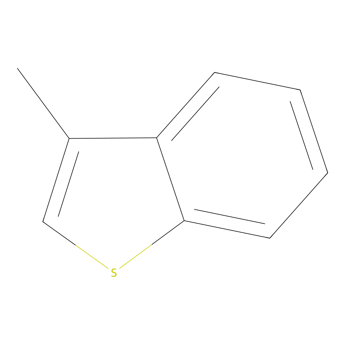3-Methylbenzo[b]thiophene molecular structure, CAS 1455-18-1