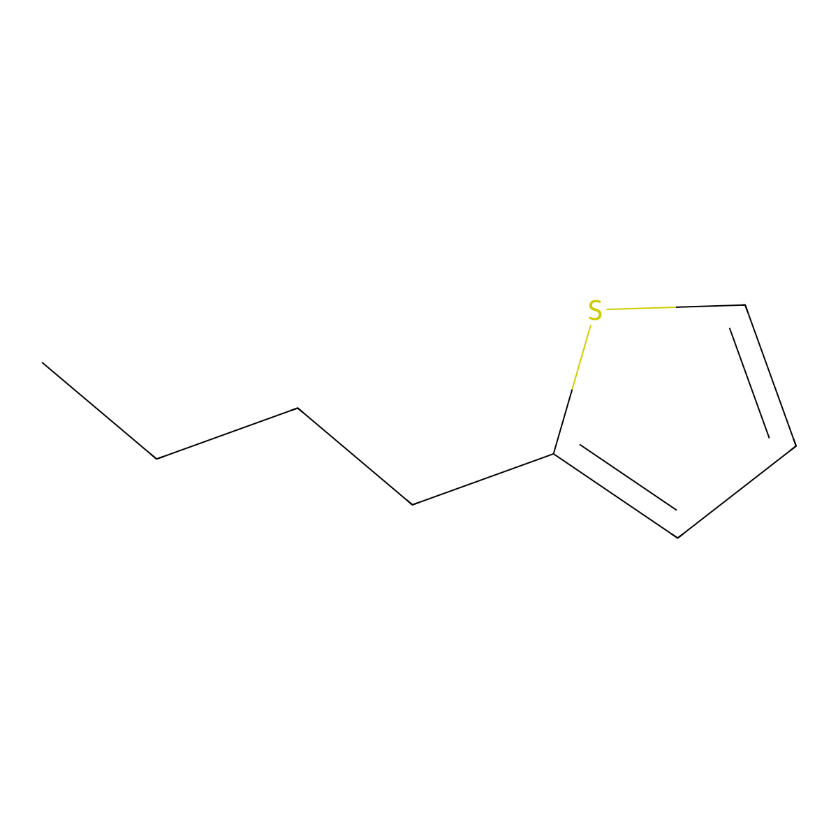 2-Butylthiophene molecular structure, CAS 1455-20-5