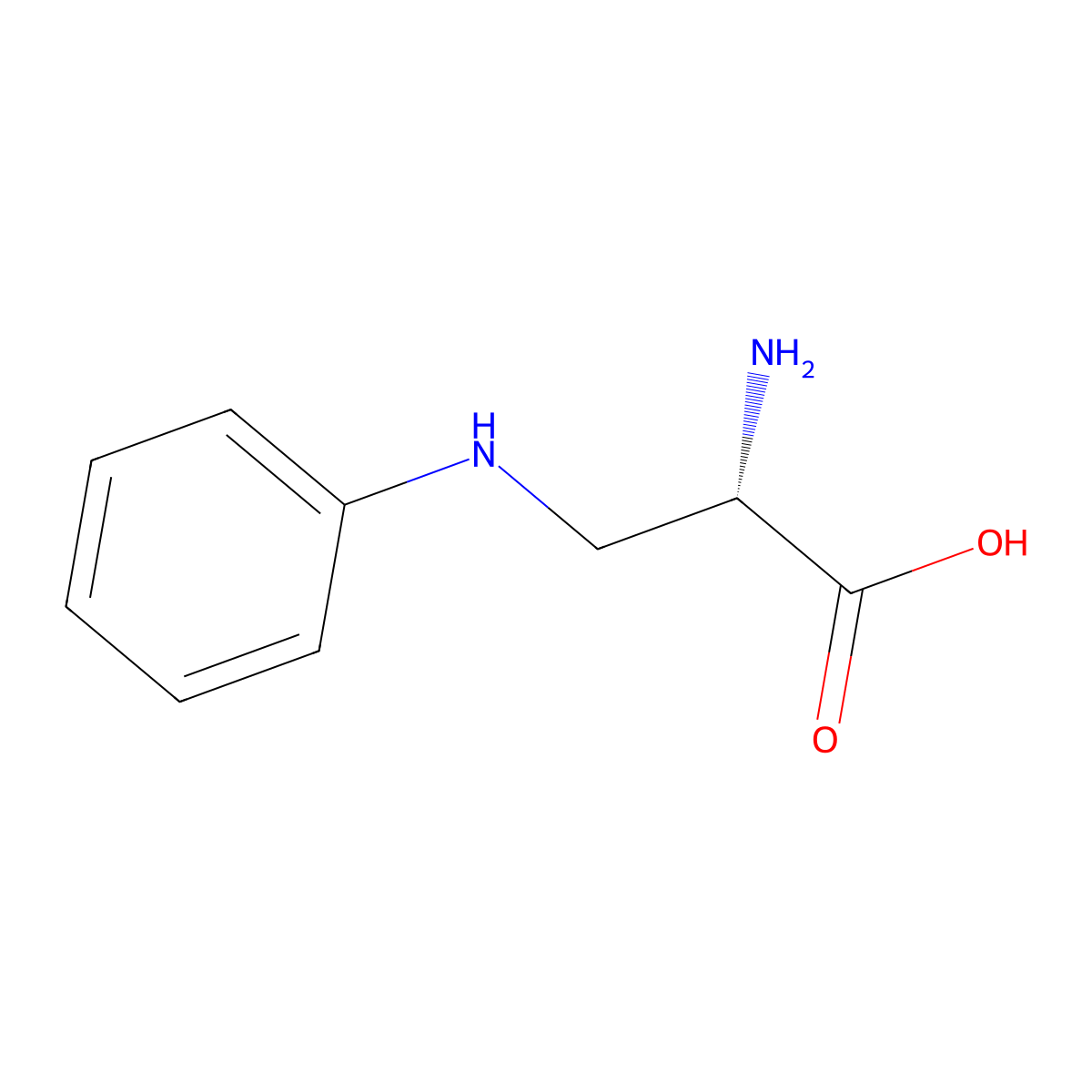 3-(Phenylamino)alanine molecular structure, CAS 145545-23-9