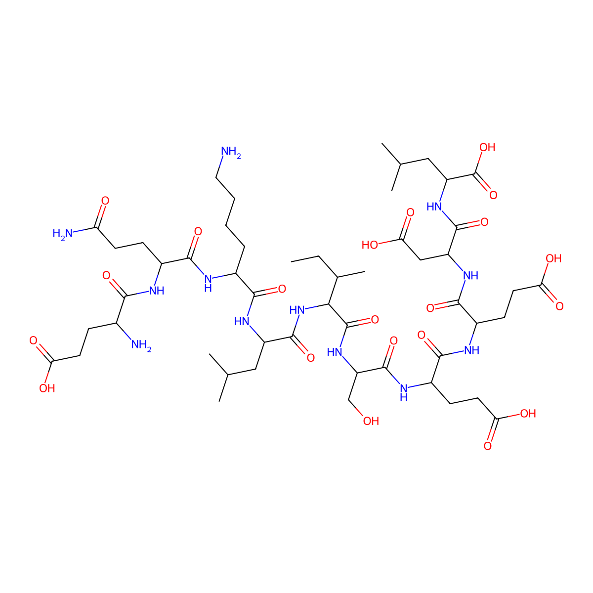 c-Myc Peptide molecular structure, CAS 145646-22-6