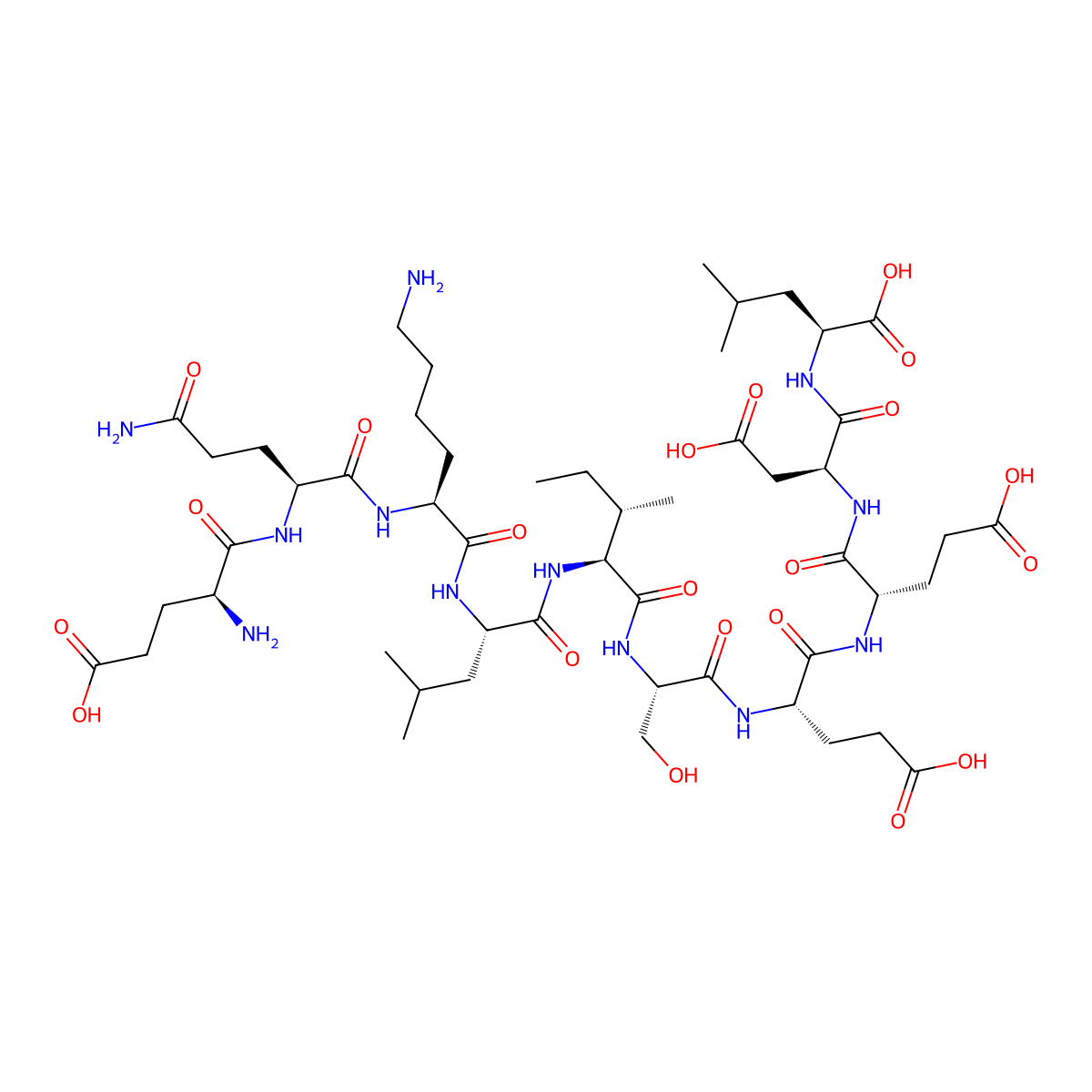 c-Myc Peptide molecular structure, CAS 145646-22-6