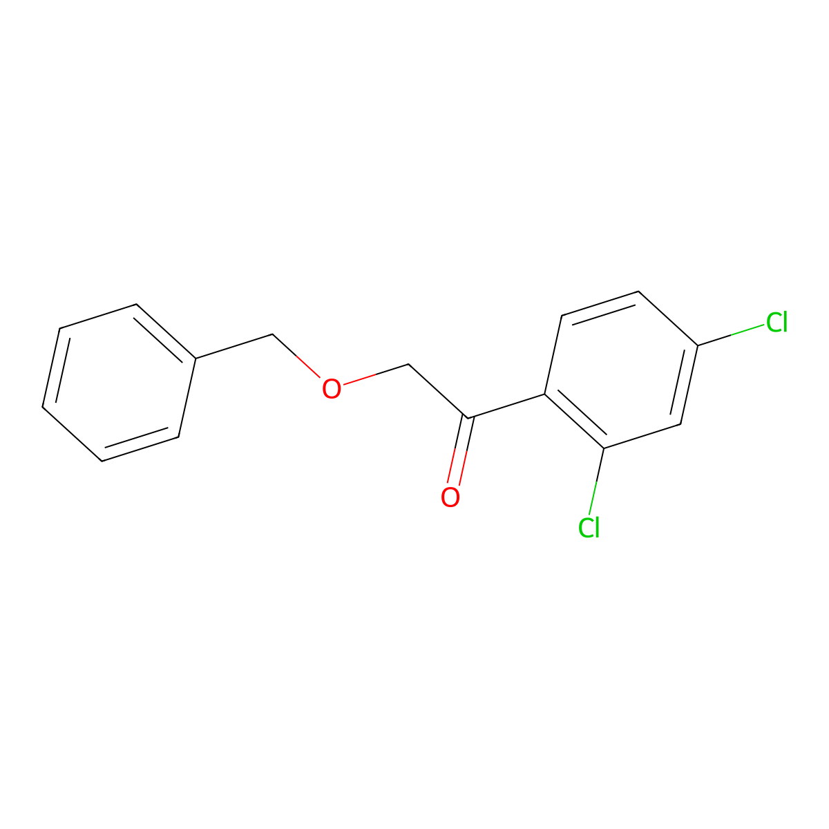 2-(Benzyloxy)-1-(2,4-dichlorophenyl)ethan-1-one molecular structure, CAS 1456461-73-6