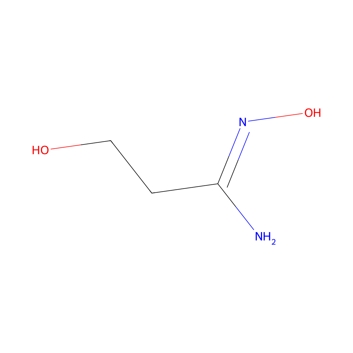 3,N-Dihydroxy-propionamidine molecular structure, CAS 1456627-70-5