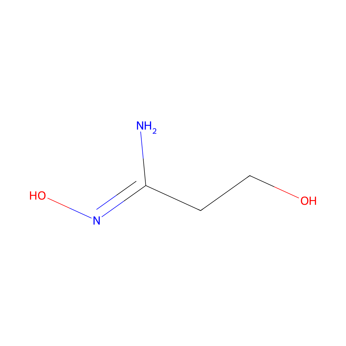 3,N-Dihydroxy-propionamidine molecular structure, CAS 1456627-70-5