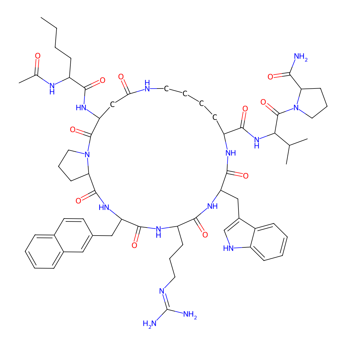 Mifomelatide molecular structure, CAS 1456699-27-6