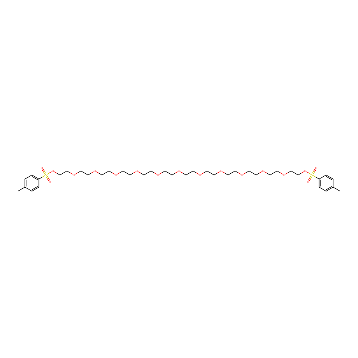 Tos-PEG13-Tos molecular structure, CAS 1456708-45-4