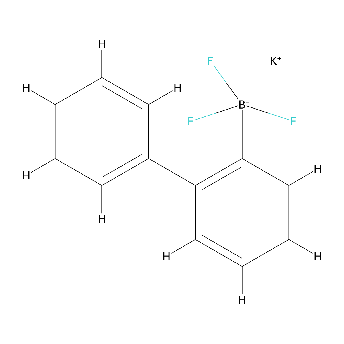 Potassium [1,1'-biphenyl]-2-yltrifluoroborate molecular structure, CAS 1456913-20-4