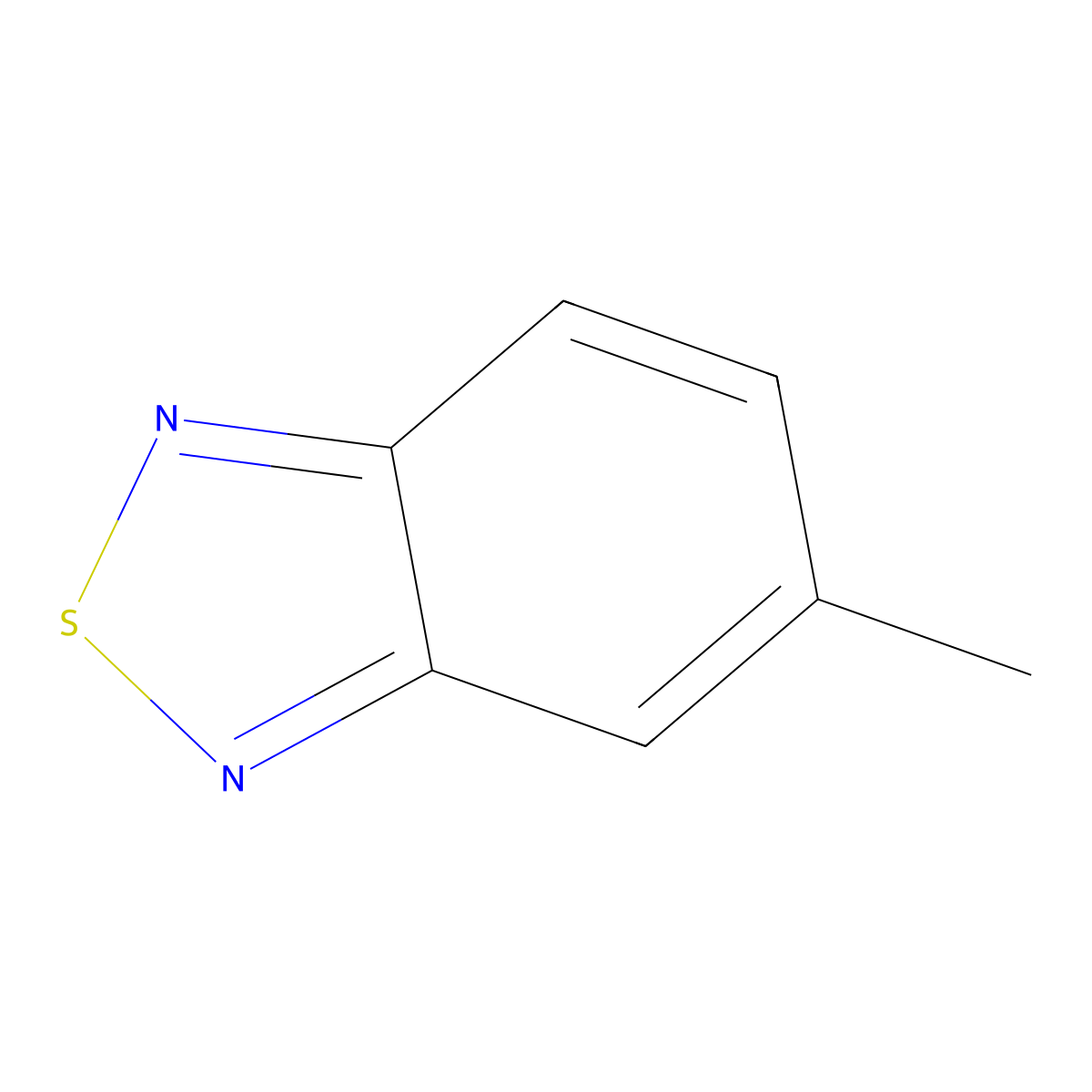 5-Methyl-2,1,3-benzothiadiazole molecular structure, CAS 1457-93-8