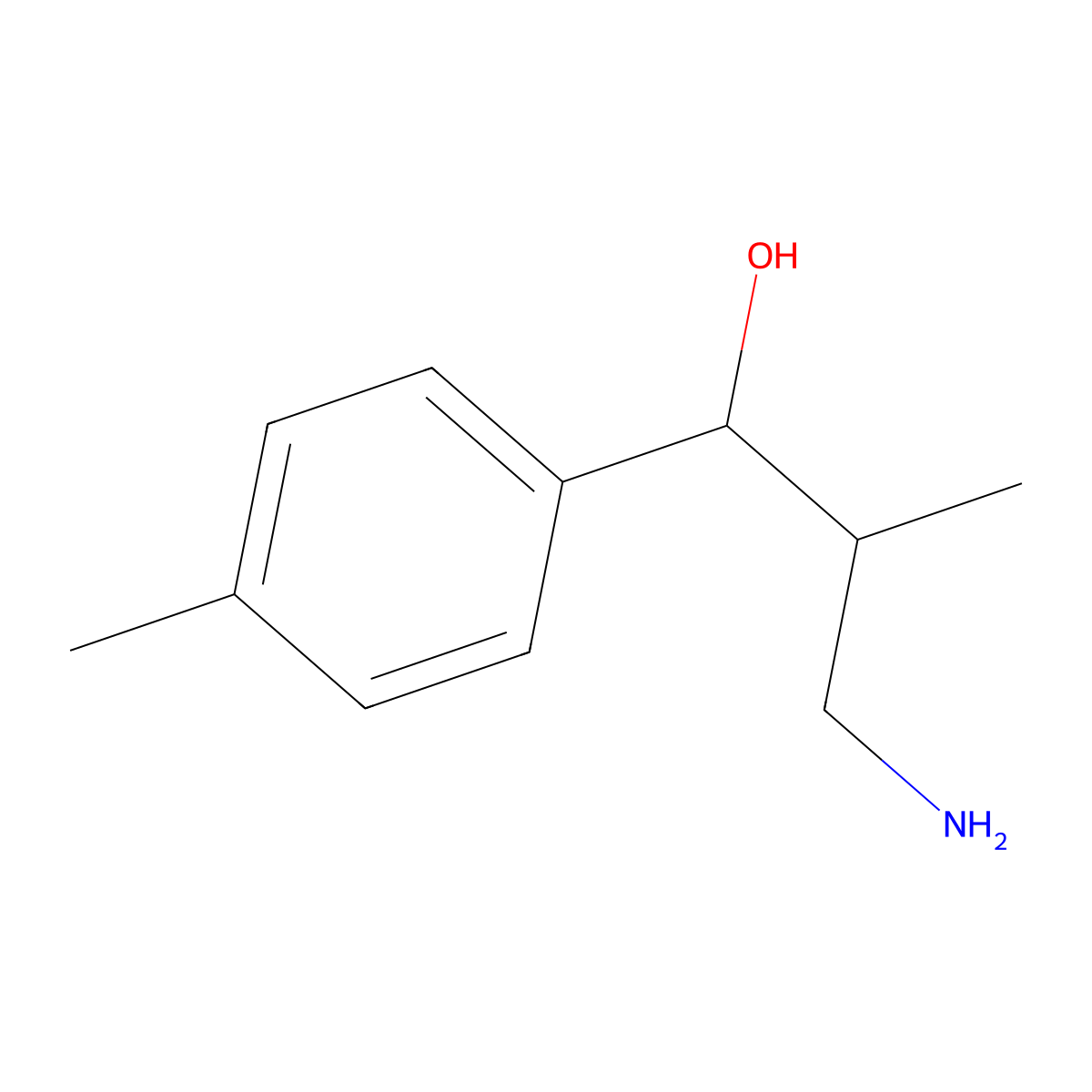 3-Amino-2-methyl-1-(4-methylphenyl)propan-1-ol molecular structure, CAS 1457074-04-2
