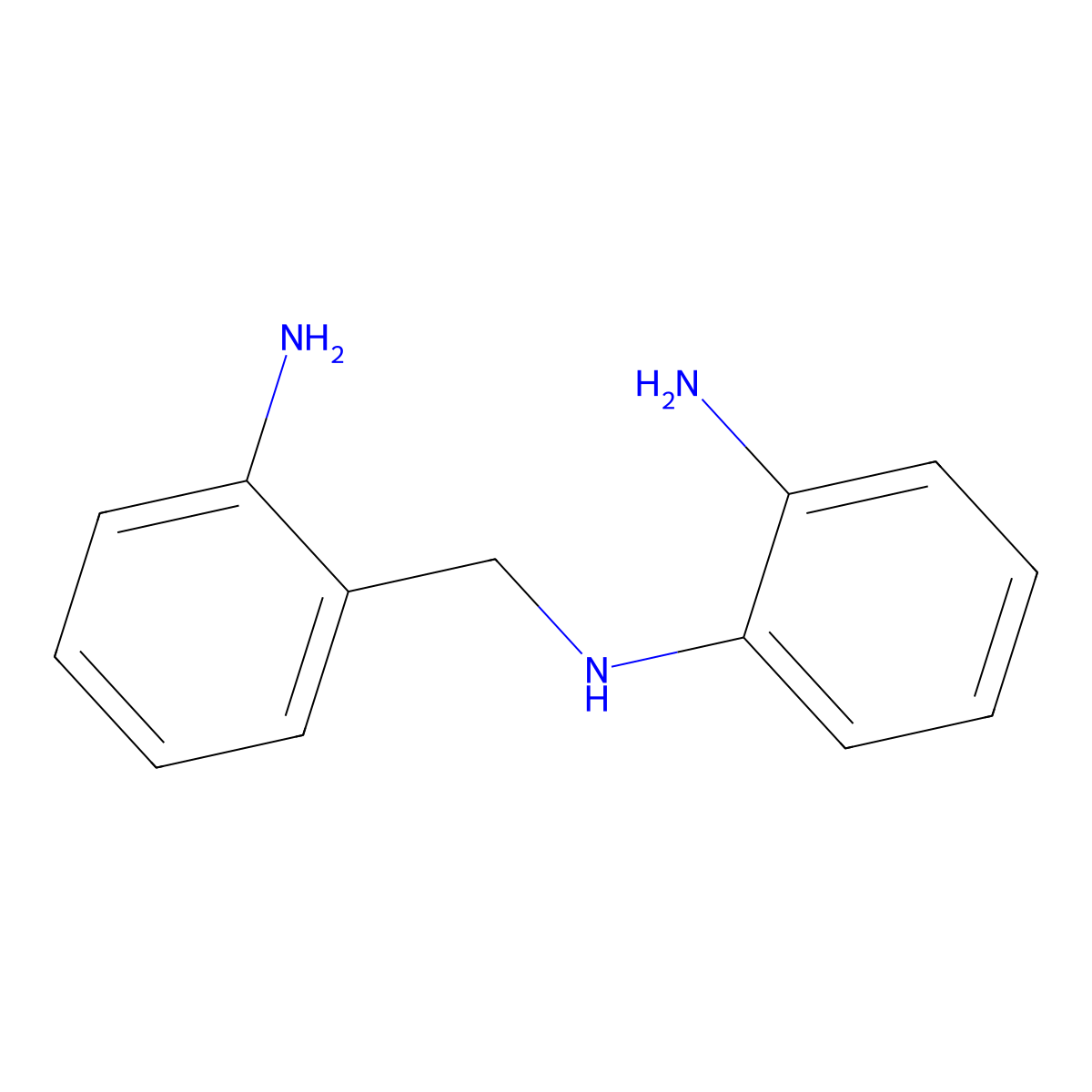 N1-(2-Aminobenzyl)-1,2-benzenediamine molecular structure, CAS 14573-33-2