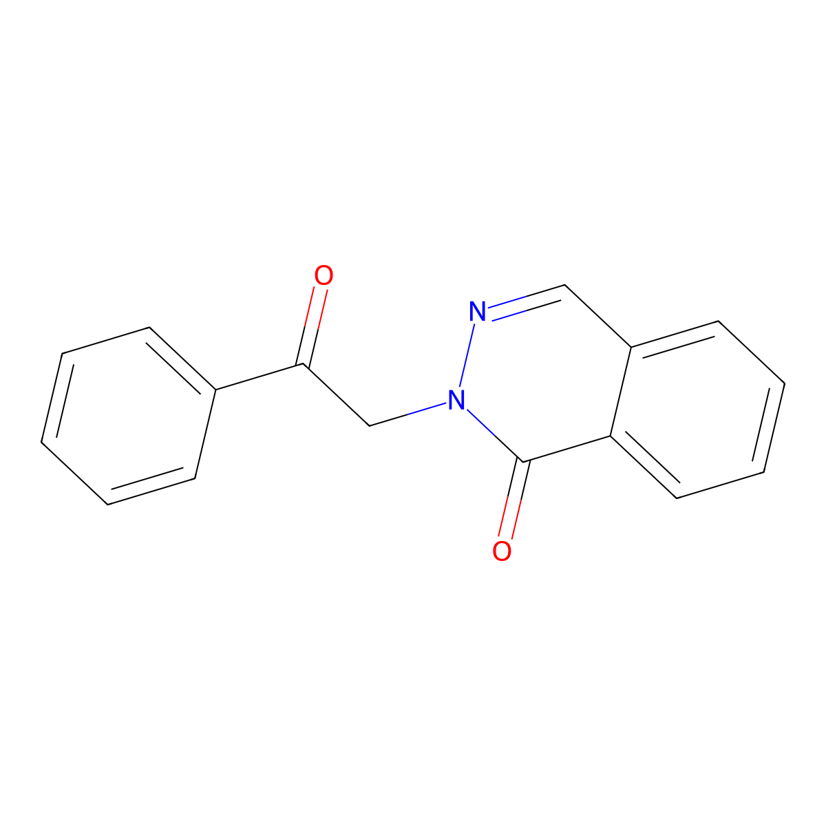 2-Phenacylphthalazin-1-one molecular structure, CAS 1457437-63-6