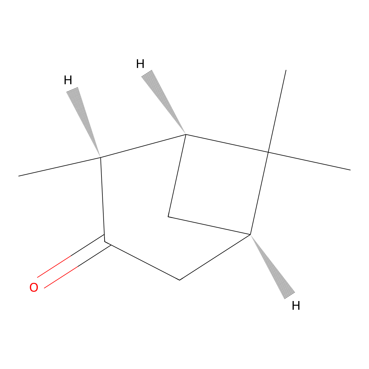 Isopinocamphone molecular structure, CAS 14575-93-0