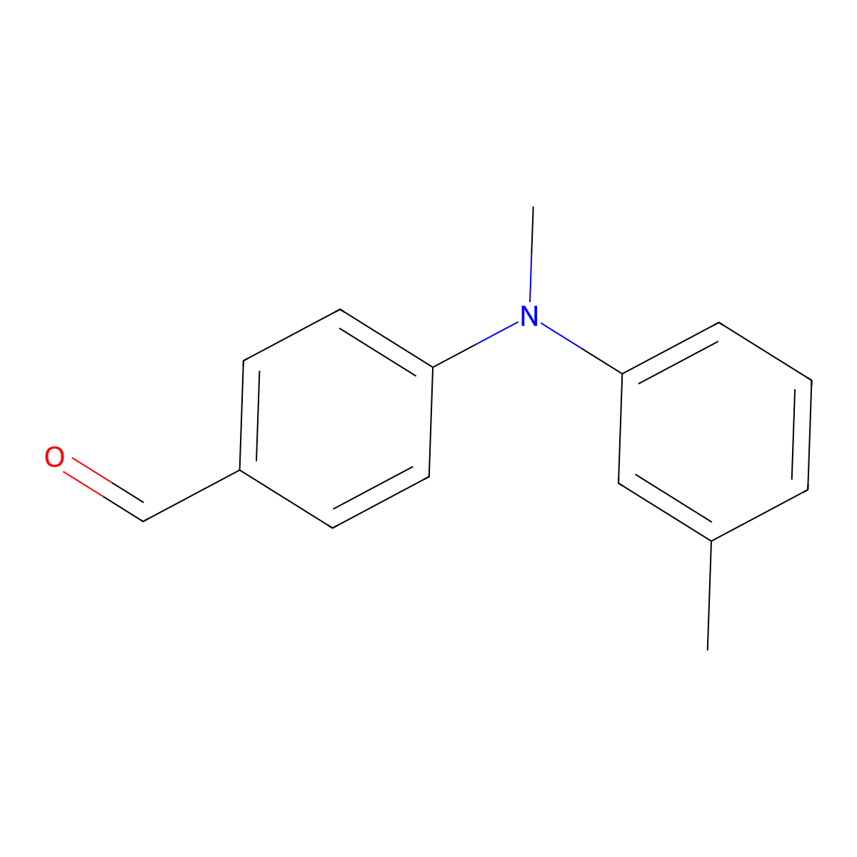 4-(Methyl(m-tolyl)amino)benzaldehyde molecular structure, CAS 1457823-08-3