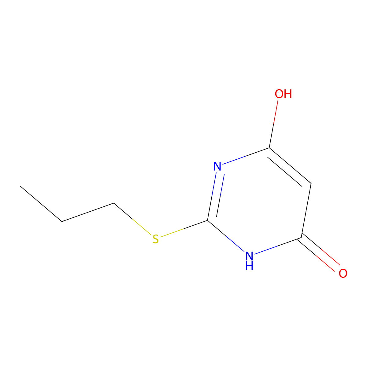 2-(Propylthio)pyrimidine-4,6-diol molecular structure, CAS 145783-12-6