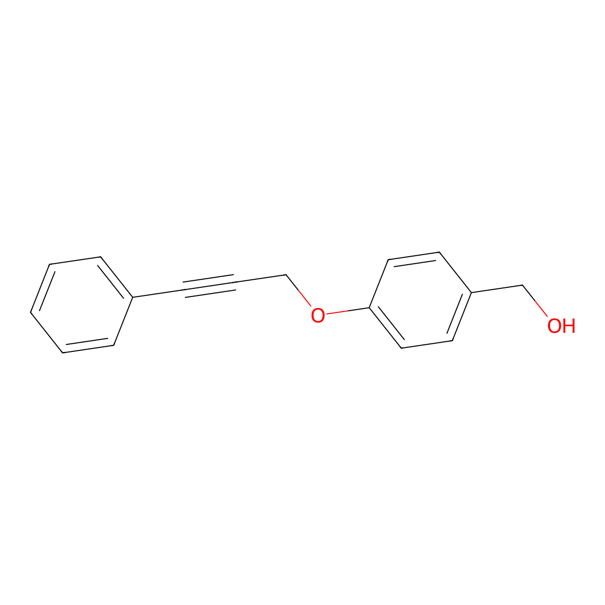 {4-[(3-Phenylprop-2-yn-1-yl)oxy]phenyl}methanol molecular structure, CAS 1458051-40-5