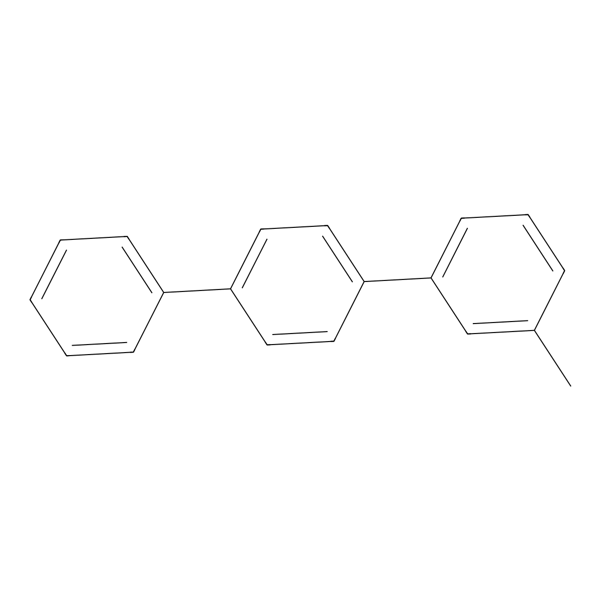 1,1':4',1''-Terphenyl, 3-methyl- molecular structure, CAS 1459-05-8